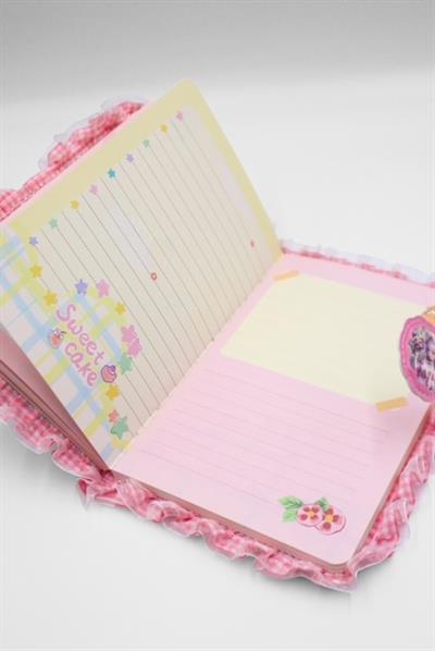 Anime Flower Girl With Bouquet Mıknatıs Kapaklı Defter