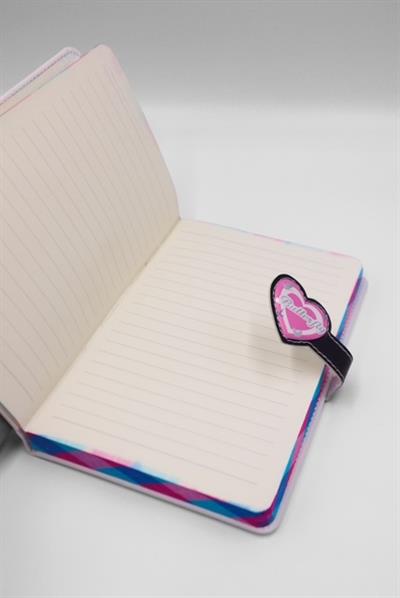 Beyaz Butterfly Sweet Mıknatıs Kapaklı Defter 