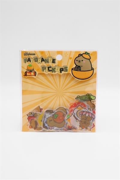 Capybara Fatorange Pıckups Sticker Set(50'li)