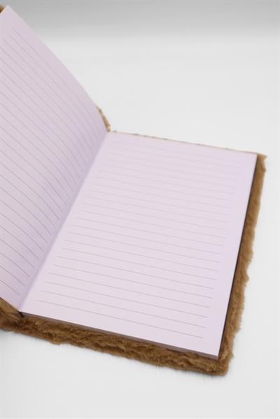 Capybara Peluş Kapaklı Defter 