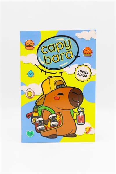 Capybara Sticker Albüm Defter
