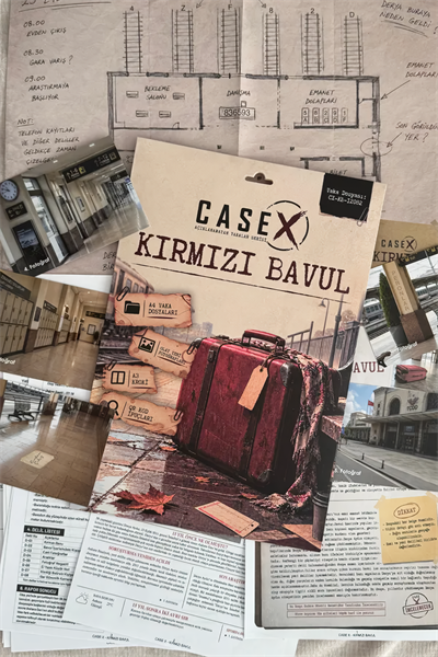 Case X Açıklanamayan Vakalar Serisi - Kırmızı Bavul