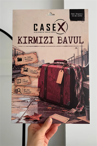 Case X Açıklanamayan Vakalar Serisi - Kırmızı Bavul