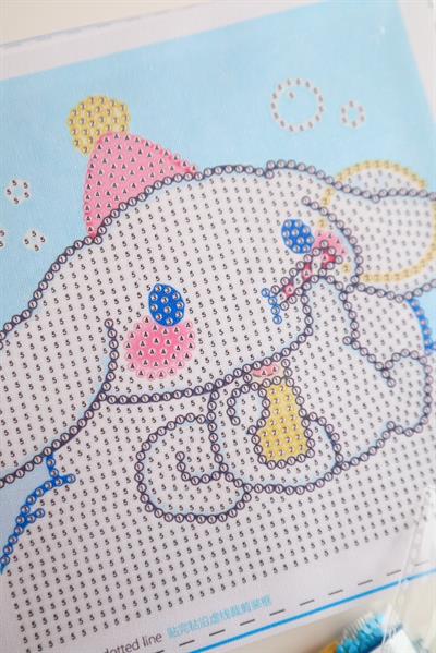 Cinnamoroll Rhinestone Painting-Taşlama Tablo Seti