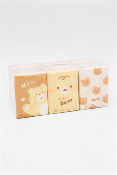 Cute Bear Desenli Peçete (1 Adet)
