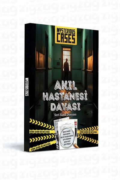 Dedektif Dava Çözme Oyunu - Akıl Hastanesi Davası 