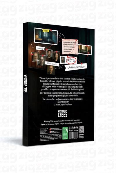 Dedektif Dava Çözme Oyunu - Akıl Hastanesi Davası 