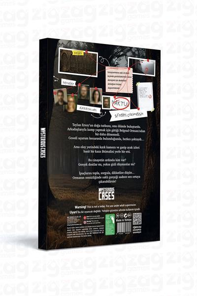 Dedektif Dava Çözme Oyunu - Ormanda Cinayet 