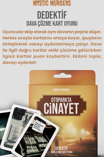 Dedektif Kart Oyunu - Otoparkta Cinayet