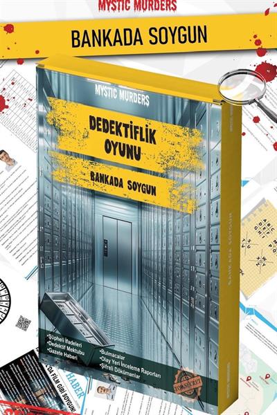 Dedektiflik Cinayet Çözme Oyunu-Bankada Soygun
