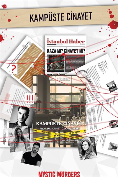 Dedektiflik Cinayet Çözme Oyunu - Kampüste Cinayet