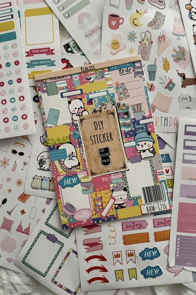DIY Sticker Kitabı Soft