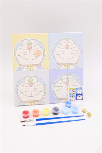 Doraemon Number Painting Sayılarla Boyama Tablo