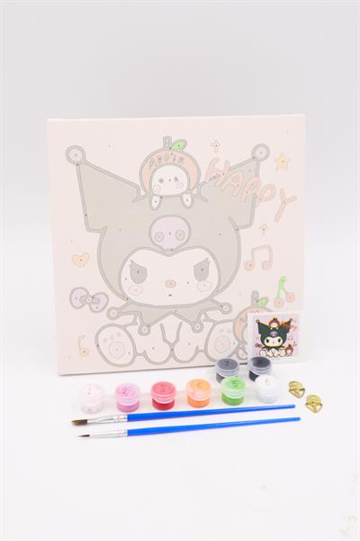 Happy Kuromi Number Painting Sayılarla Boyama Tablo