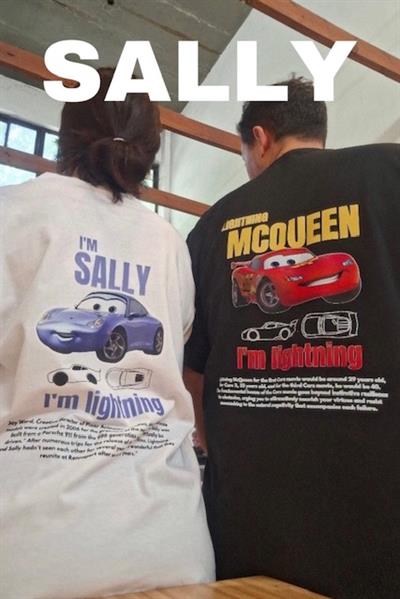 IM SALLY Car Detail Oversize Unisex T-Shirt
