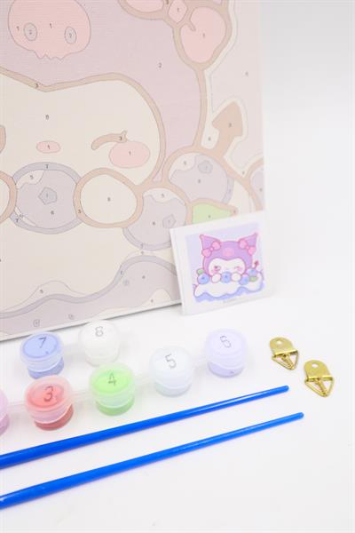 Kuromi Number Painting Sayılarla Boyama Tablo