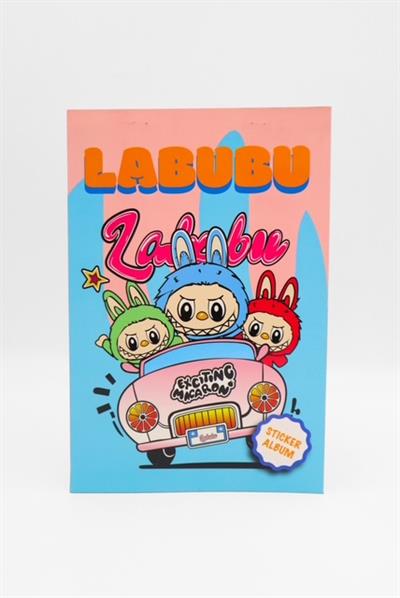 Labubu Sticker Albüm Defter 