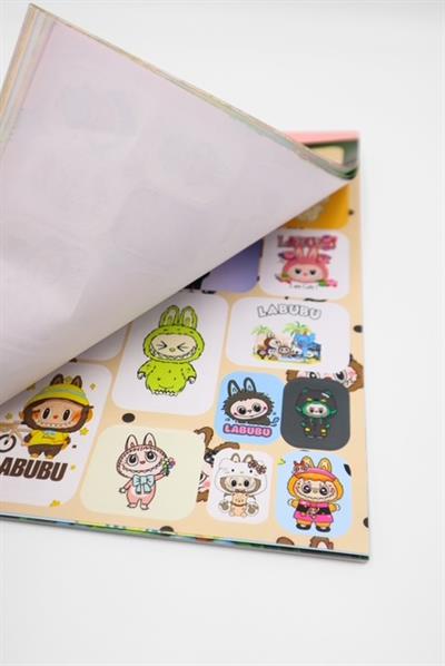 Labubu Sticker Albüm Defter 