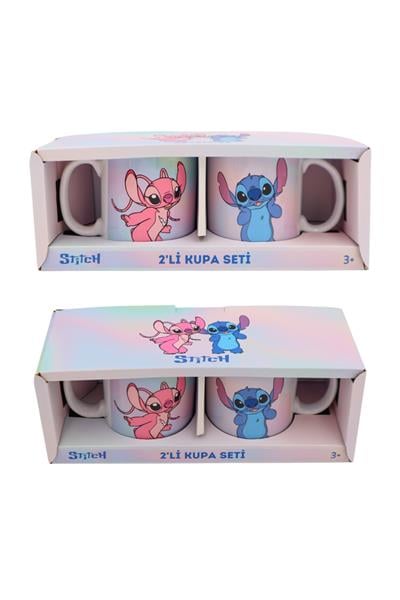 Lilo&Stitch 2'li Çift Sevgili Kupa 