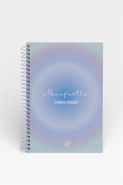 MANİFESTLE Manifest Günlüğü Ajanda Mavi S3