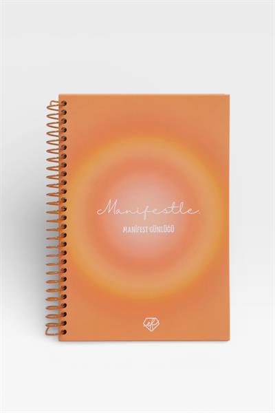 MANİFESTLE Manifest Günlüğü Ajanda Turuncu  S3