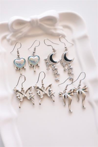 Melting Butterfly İthal Küpe 