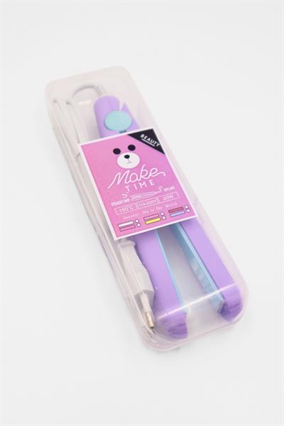 Mor Mini Saç Düzleştirici