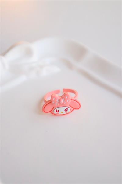 Pembe Metal My Melody Yüzük