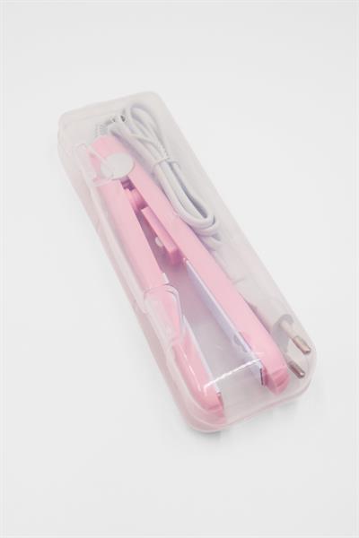Pembe Mini Saç Düzleştirici