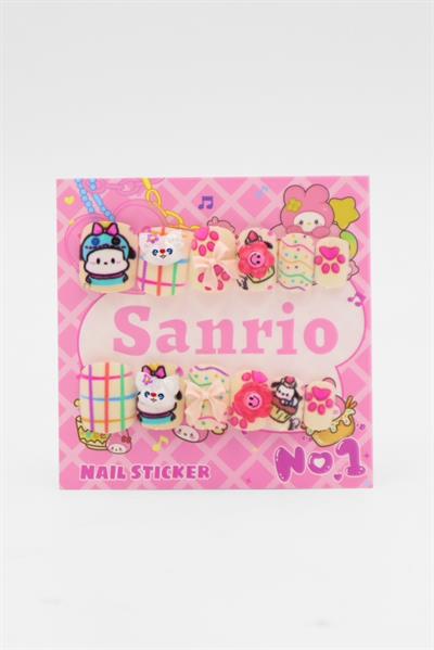 Pembe Sanrio Karakter Pochacco 3D Takma Tırnak 