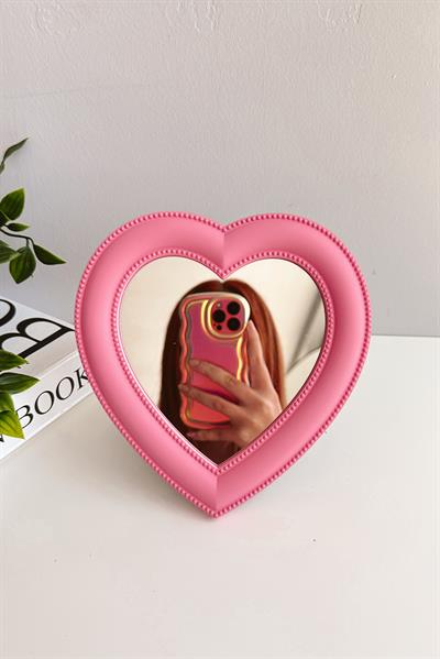 Pink Love Küçük Makyaj Aynası 
