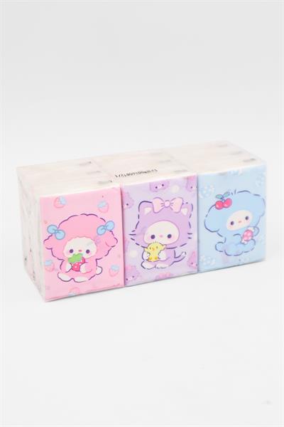 Sevimli Kız Desenli Peçete (1 Adet)