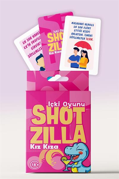 Shot Zılla Kız Kıza Kart Oyunu 
