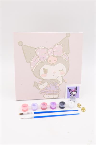 Tokalı Kuromi Number Painting Sayılarla Boyama Tablo