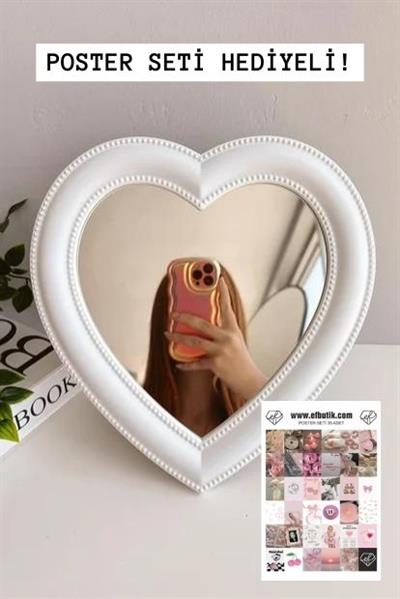 White Love Makyaj Aynası 