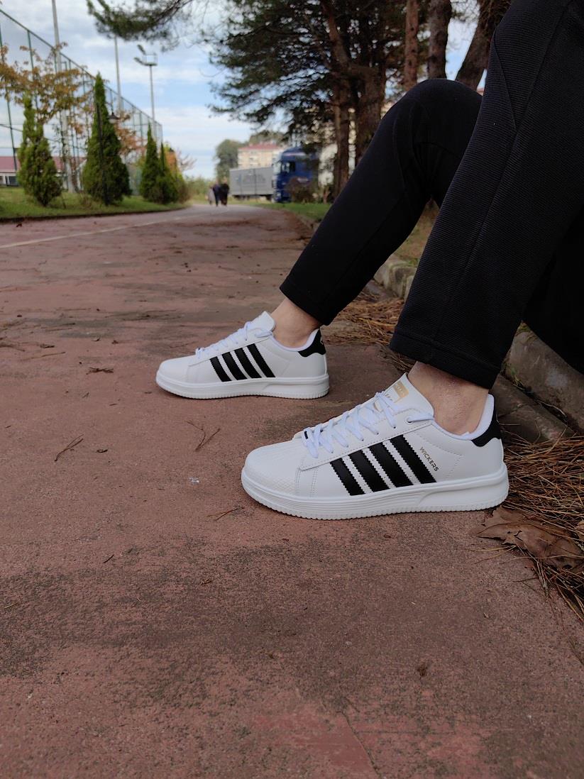 Çizgili Star Model Günlük Unisex Spor Ayakkabı