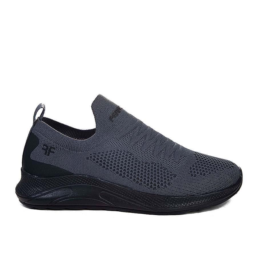 Füme Renk Hafif Rahat Unisex Sneaker Bağcıksız Yürüyüş Ayakkabısı