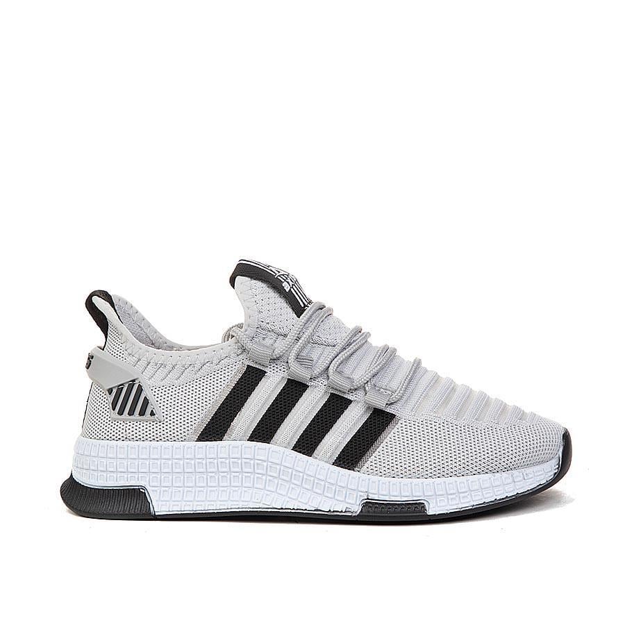 Gri Siyah Renk Hafif Rahat Unisex Sneaker Yürüyüş Ayakkabısı