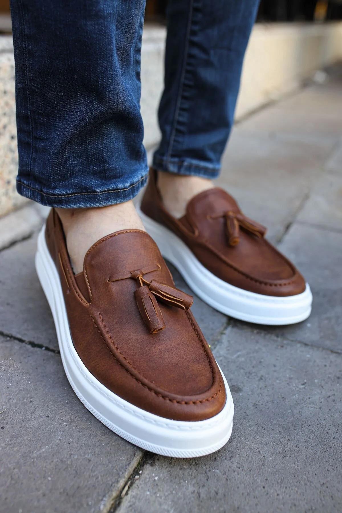 umitarafal CH127 - CBT Loafer-X Erkek Ayakkabı TABA