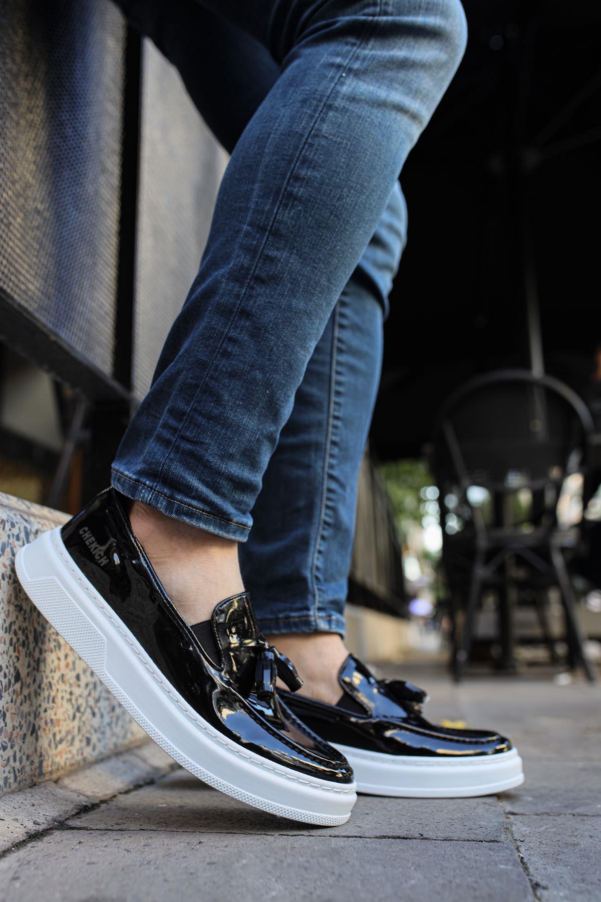 umitarafal CH127 RBT Loafer-X Erkek Ayakkabı SIYAH