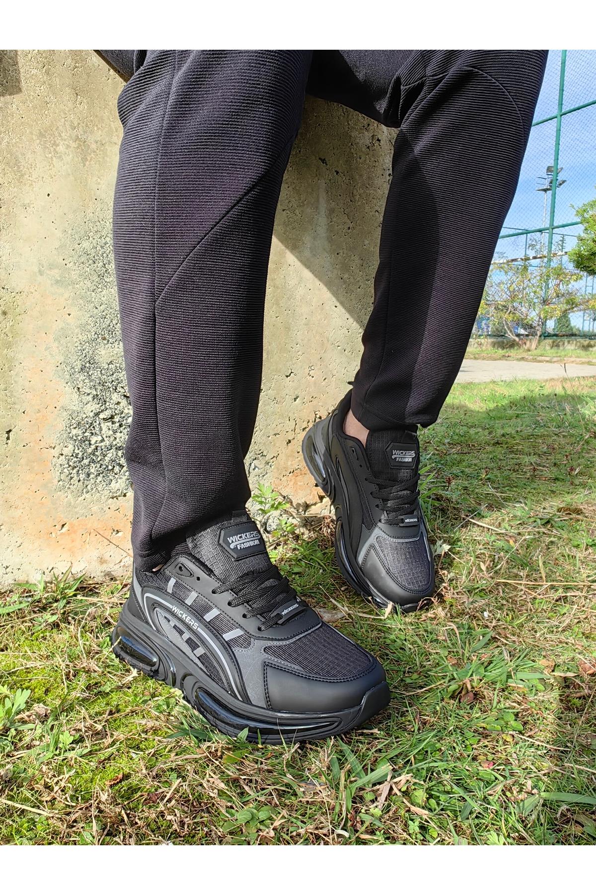 Air Taban Kalın Tabanlı Su İtici Kumaş Rahat Kalıp Erkek Spor Ayakkabı Sneaker