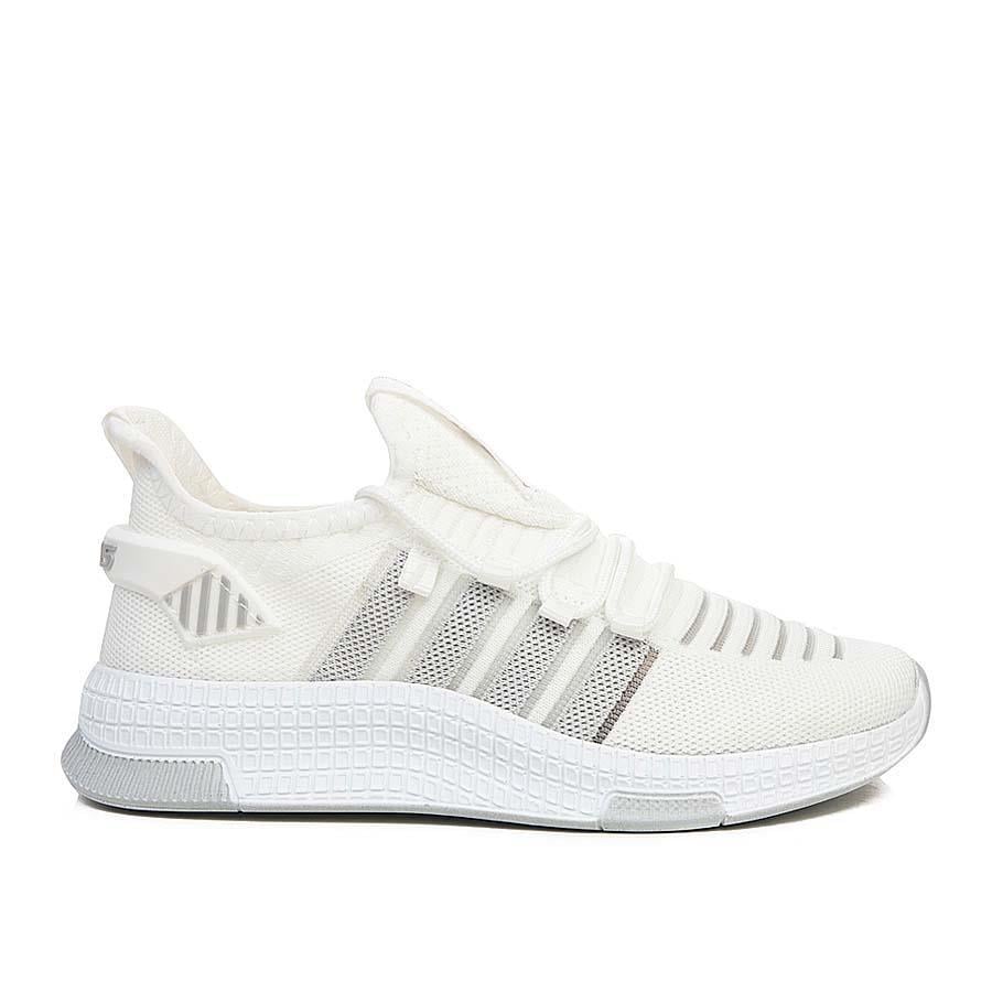 Beyaz Renk Hafif Rahat Unisex Sneaker Yürüyüş Ayakkabısı
