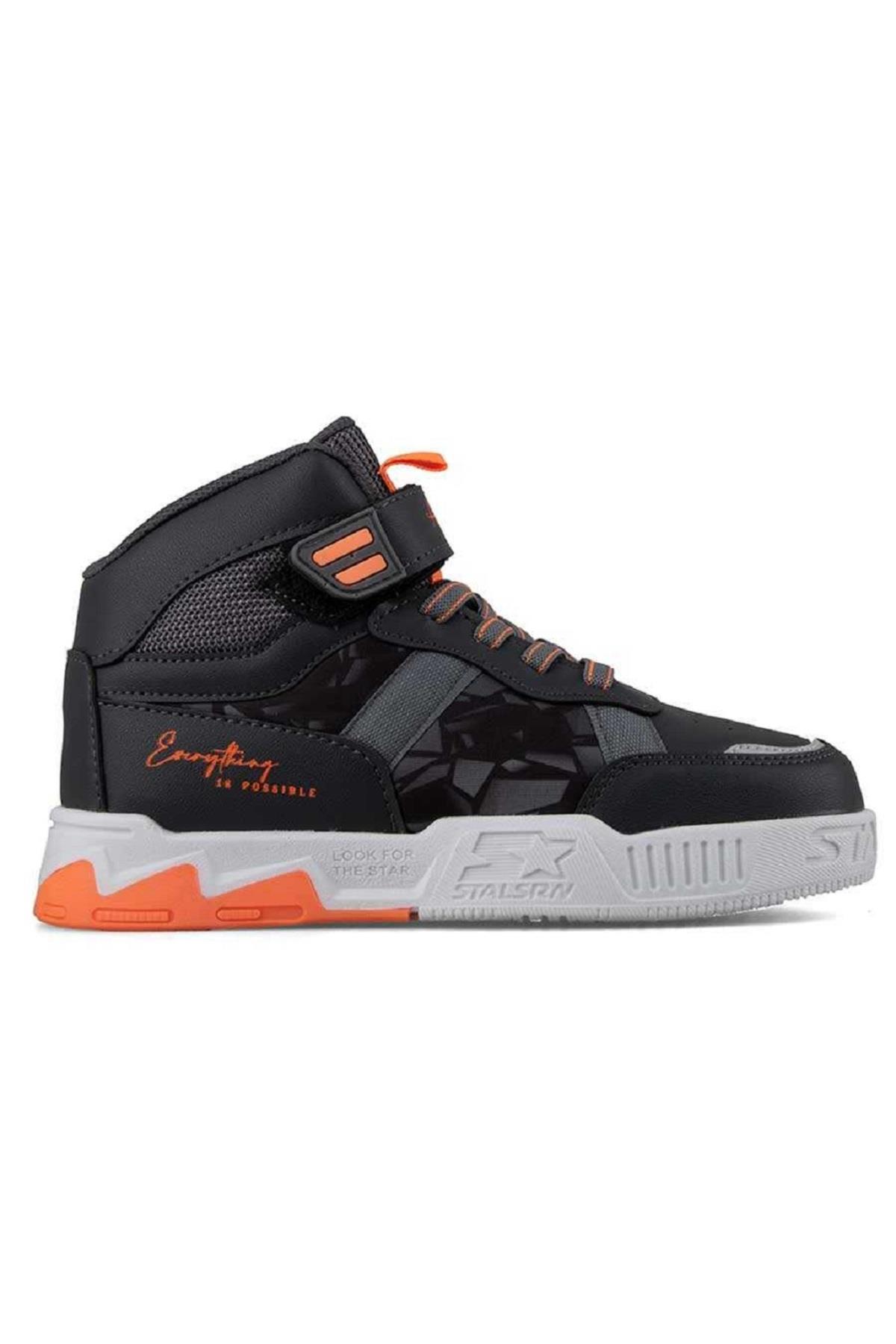 Boyunlu Kışlık Baharlık Çocuk Basket Spor Ayakkabı, Sneaker