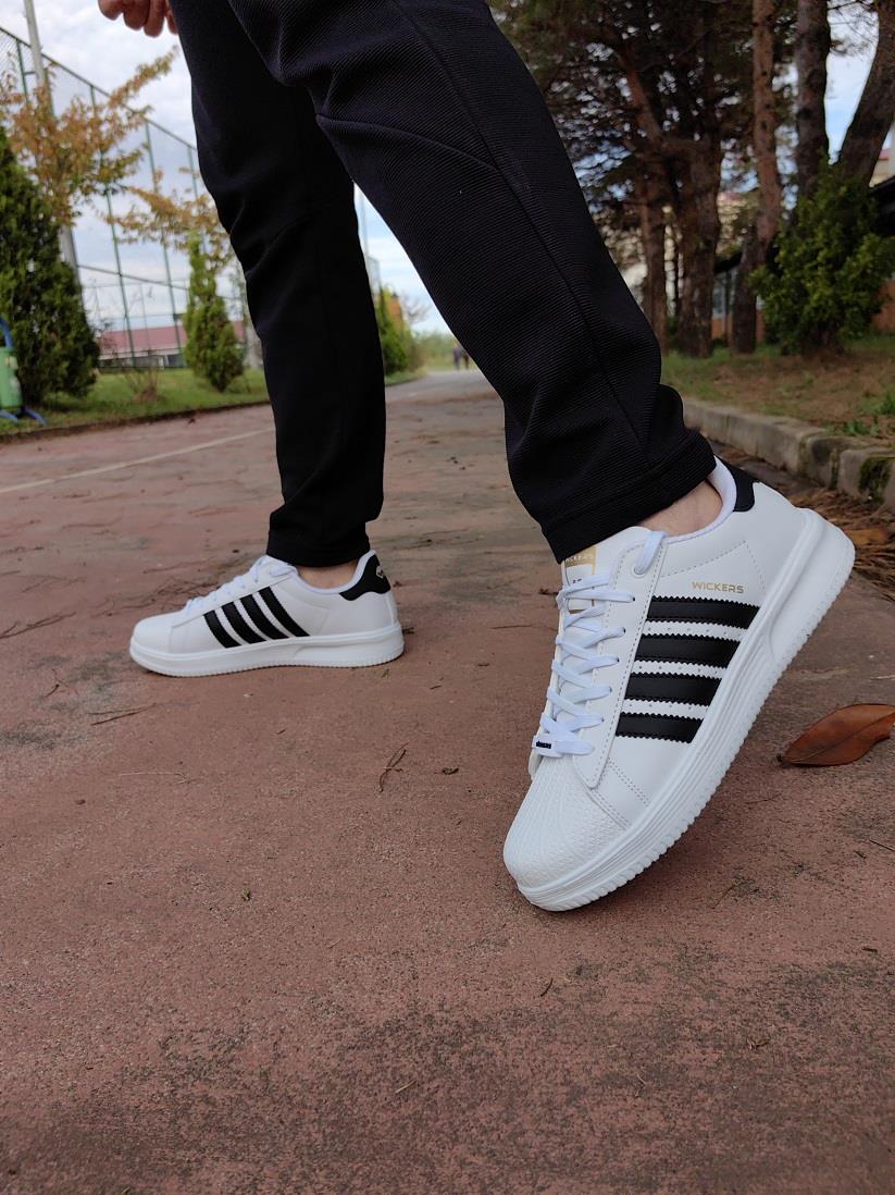 Çizgili Star Model Günlük Unisex Spor Ayakkabı