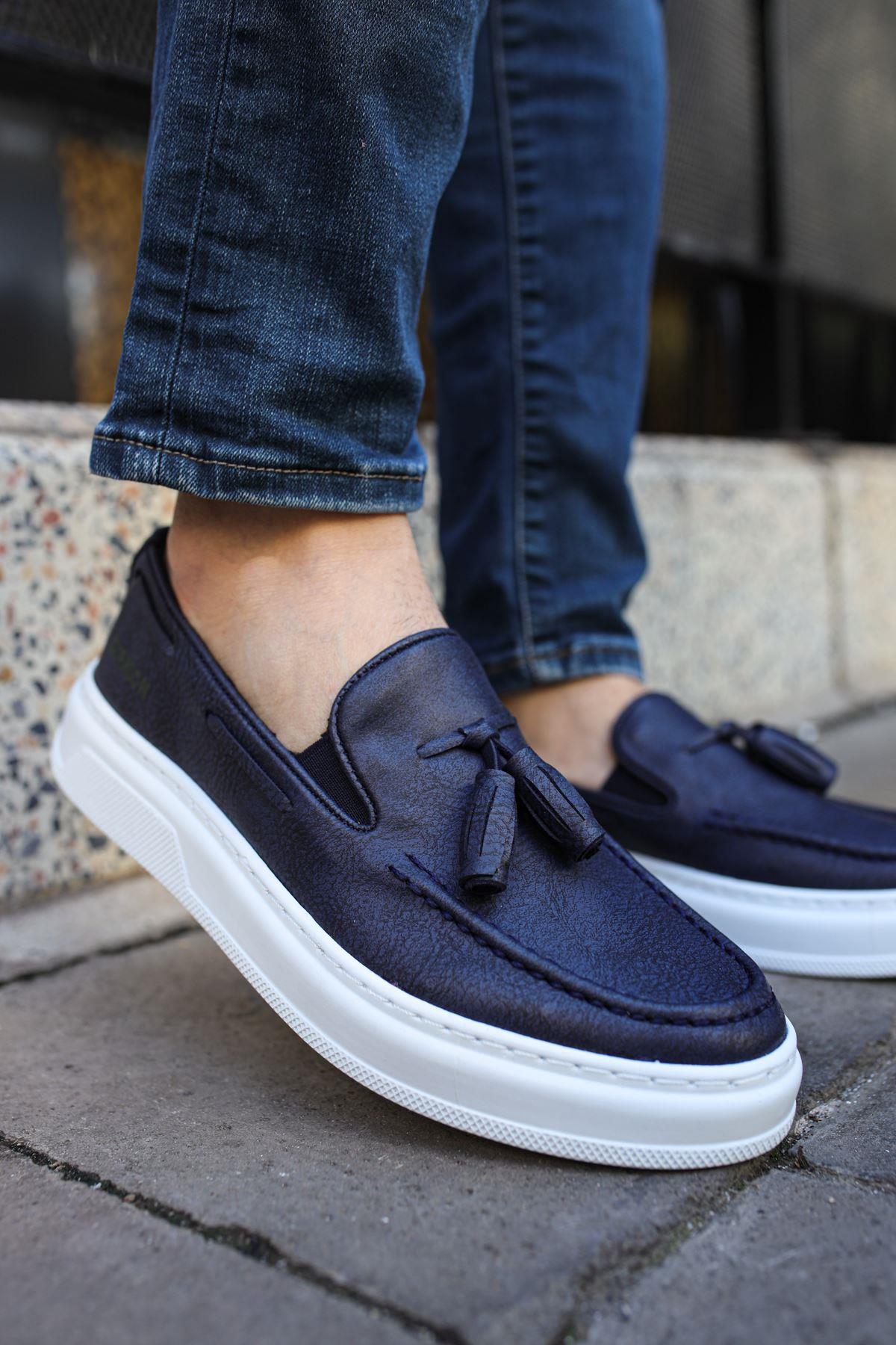 umitarafal CH127 - CBT Loafer-X Erkek Ayakkabı LACIVERT