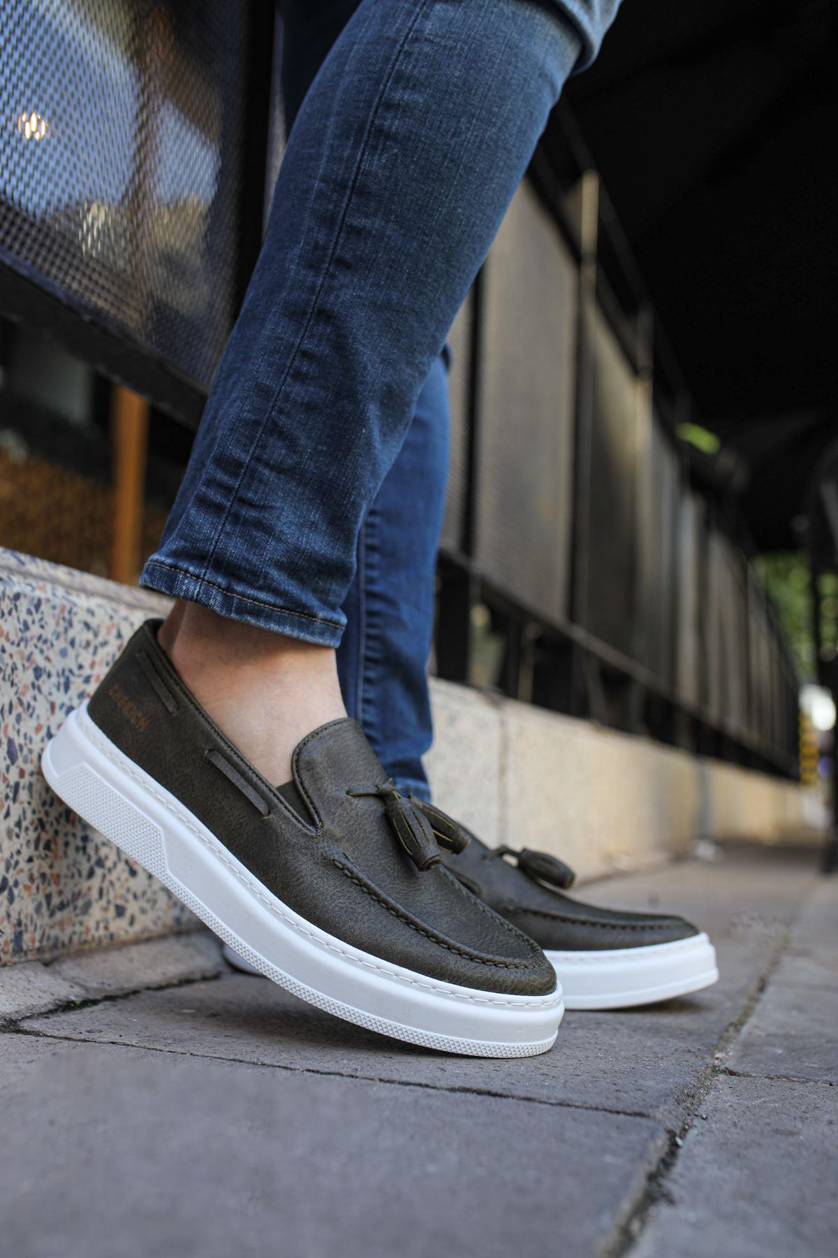 umitarafal CH127 CBT Loafer-X Erkek Ayakkabı HAKI