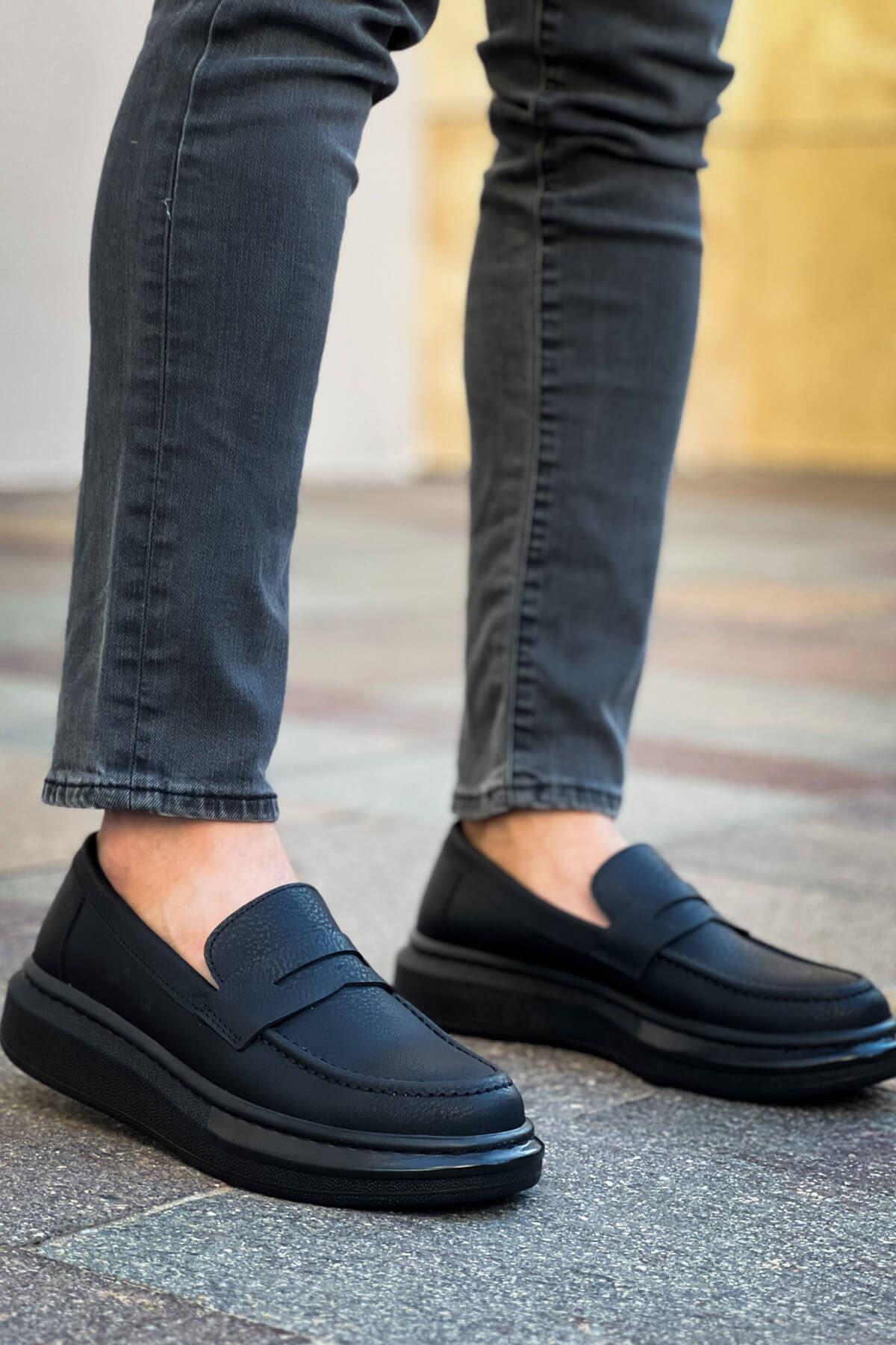umitarafal Robert - RS615 Siyah  Erkek Loafer Ayakkabı SIYAH ST