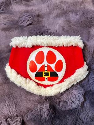 Yılbaşı Temalı Kedi Pati Köpek Yakası