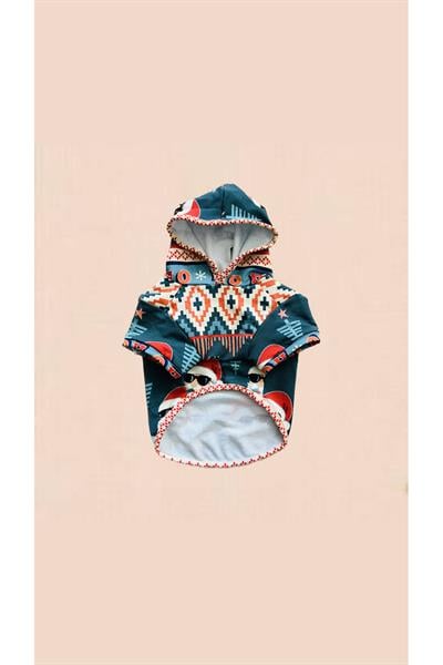 Yılbaşı Yeni Yıl Kedi Köpek Sweati Noel Baba Büyük Irk Köpek Kıyafeti Elbisesi