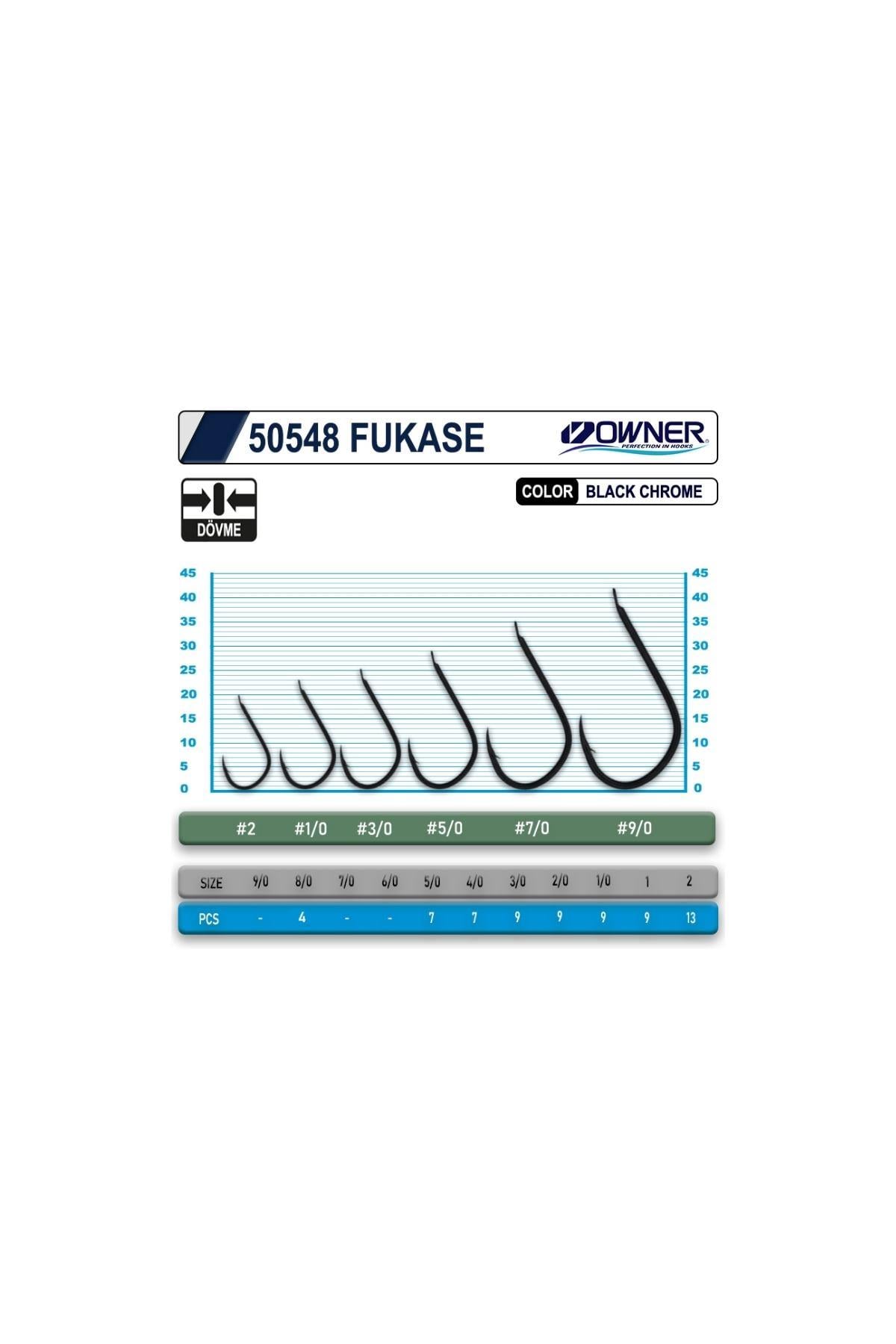 Owner 50548 Fukase Black İğne No:1